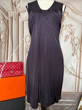 YIGAL AZROUEL- Dark Plum Dress